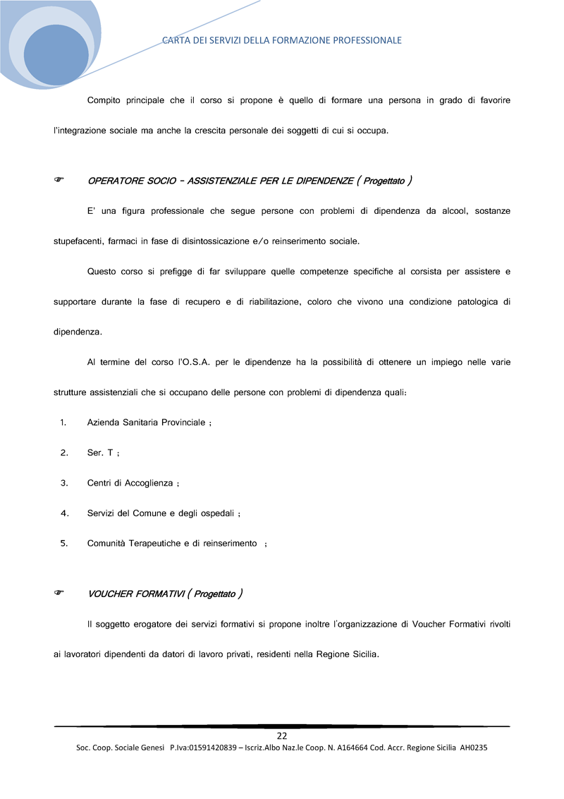 Carta Servizi pag.22